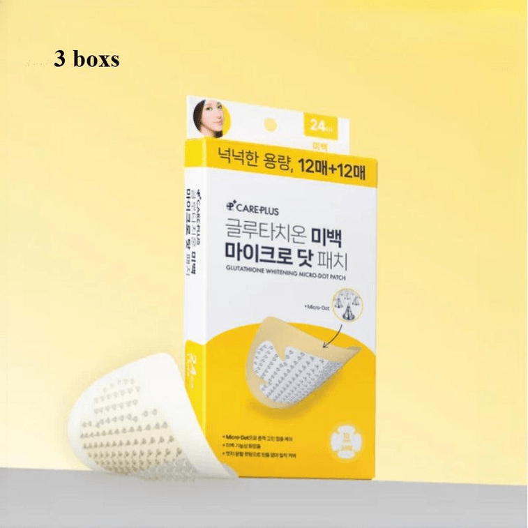 CarePlus Glutathione Whitening Micro-dot Patch 24Pcs*3box 3