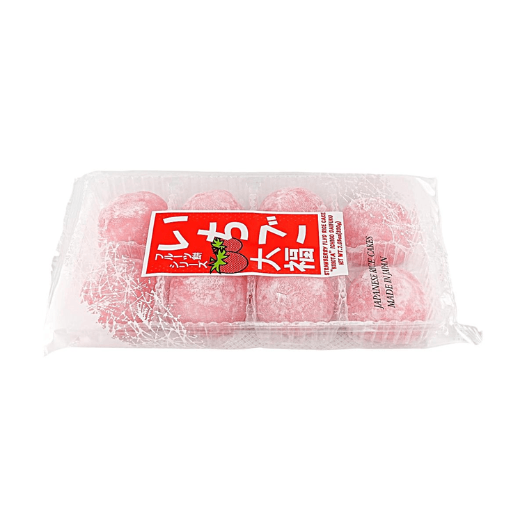 딸기맛 구운 말랑이 떡, 7.05 oz【일본 모찌 다이후쿠 디저트】 5