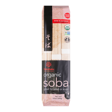 Organic Soba Authentic Japanese Buckwheat Noodles 269g