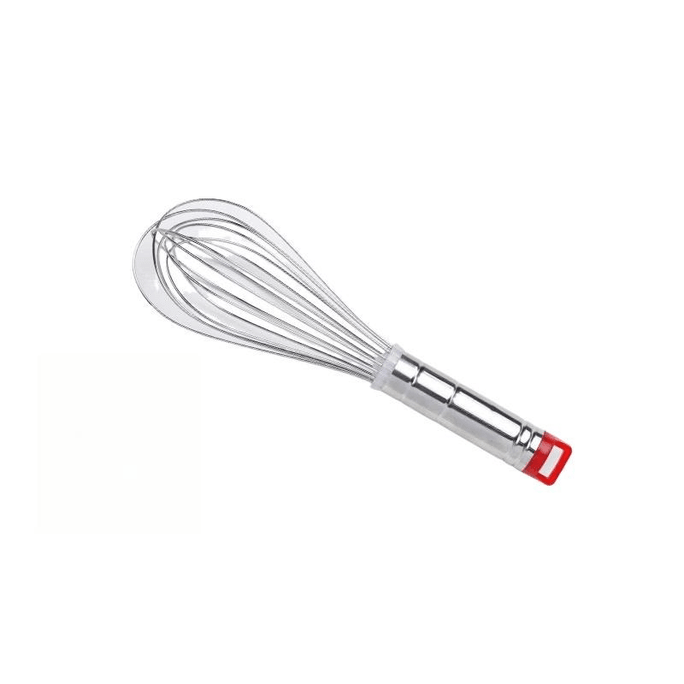 【中國直郵】廚房用品十色生活廚具不銹鋼手動打蛋器打發奶油雞蛋小型攪拌棒 8英寸24cm打蛋器*1個