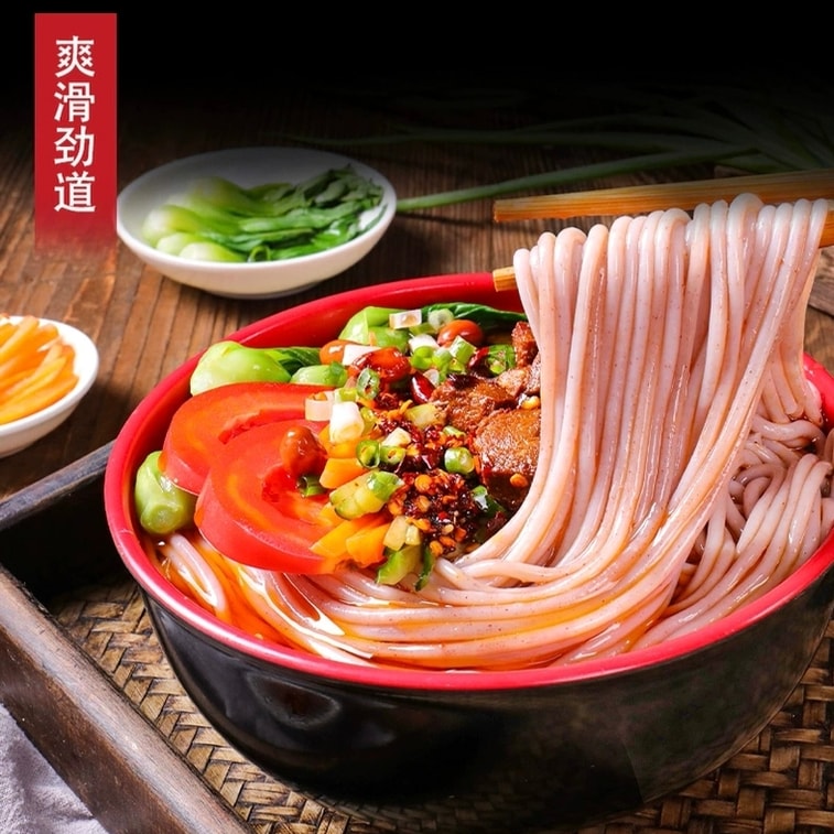 Yunnan Chieftain Hani Rice Terraces Red Rice Noodles (500g) 4