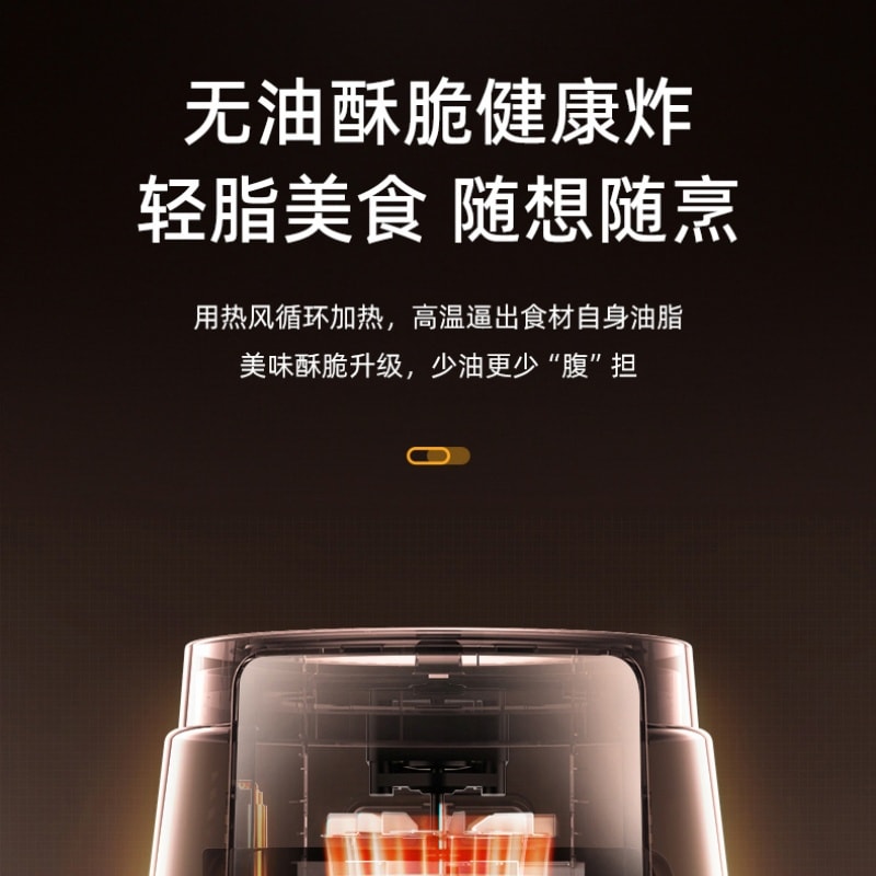 【中国直邮】 亲太太 美规空气炸锅家用小容量迷你便捷无油炸锅  白色 一个装