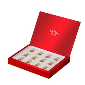 [중국 직배송] 슈나이메이 타이트닝 앤 퍼밍 젤, 여성 청결 부위 핑크빛 탄력 및 타이트닝 케어 솔루션, 12캡슐/박스