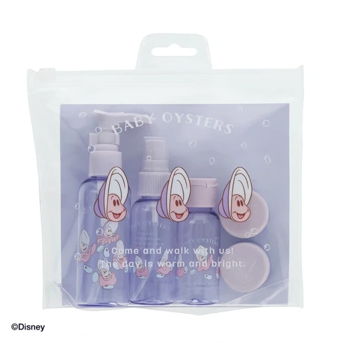 Travel Dispenser Bottle Set Lotion Spray Cream 5Pcs
