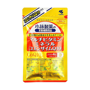 Multivitamin & Minerals + Coenzyme Q10 120 Capsules for 30 Days
