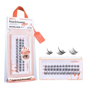 Natural DIY Comic Eyelash 36pcs