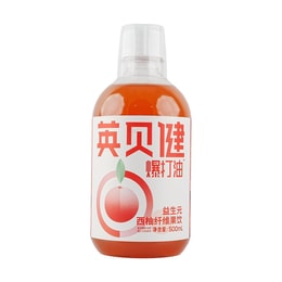 英貝健 爆打油 益生元西柚纖維果飲 複合果汁 500ml【大餐救星去油膩】【健康促消化】【亞米獨家】