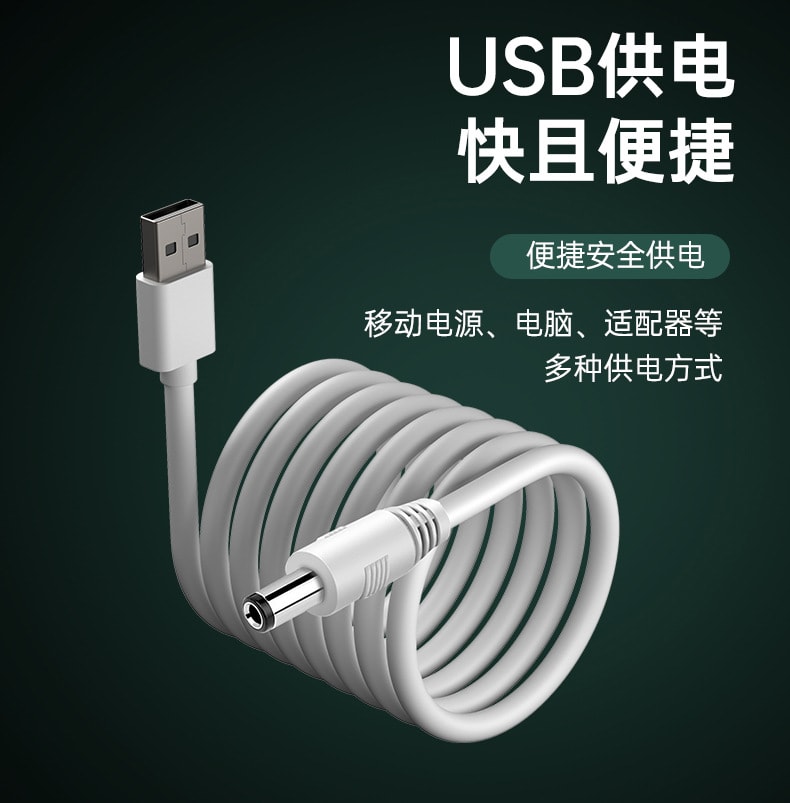 【中国直邮】 力好佳 空气净化器家用室内办公室桌面除甲醛除菌除臭usb 1 把