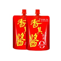  香其 酱拧盖东北大酱开袋即食美味黄豆酱调味酱大豆酱(原味)128g*2袋