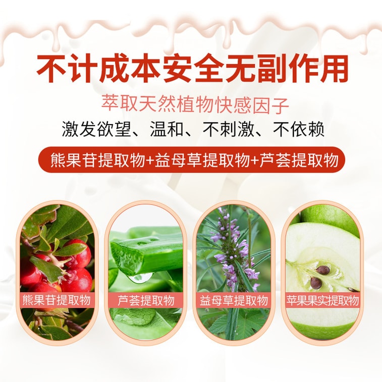 【中國直郵】交悅 注入式女性快感液 情趣用品 活力套裝 1件 6