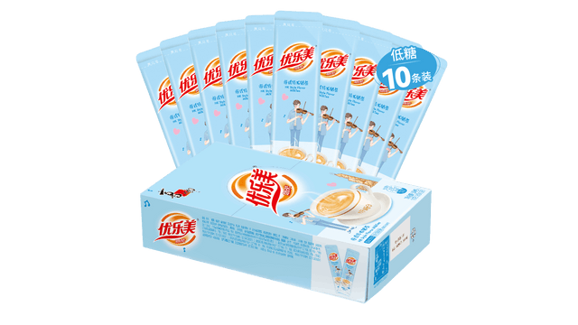 Youlemei Low Sugar Milk Tea Powder Hong Kong Concentrated Brewed