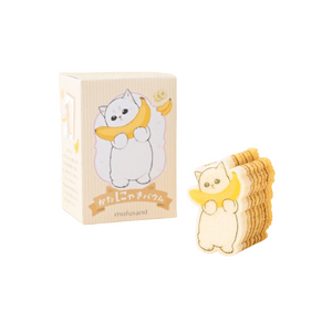 Cat-Shaped Baumkuchen (1 piece) [Banana Flavor]