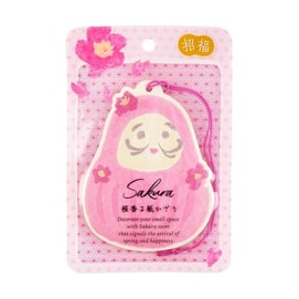 日本GPP 櫻花紙飾 手斃櫻香型持久留香 車載衣櫃抽屜香薰裝飾 1枚