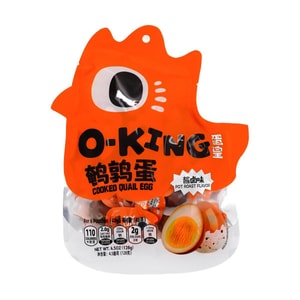 Cooked Quail Egg Pot Roast Flavor 4.51oz 【Chewy & Flavorful】【Individually Packaged】