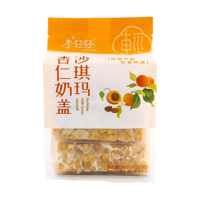李轻轻 杏仁奶盖沙琪玛 380g