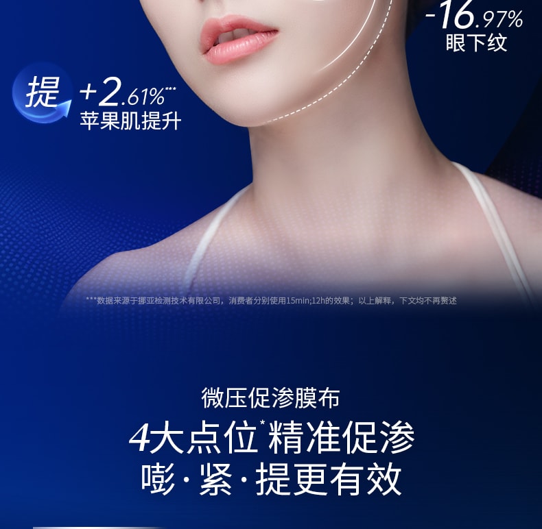 Dr. Ling [Père de l'acide hyaluronique] Nouvelle formule améliorée 2.0 Hyaluronate de sodium Peptide Masque hydratant raffermissant tenseur réparation urgente 5 pièces Recommandé par Douyin