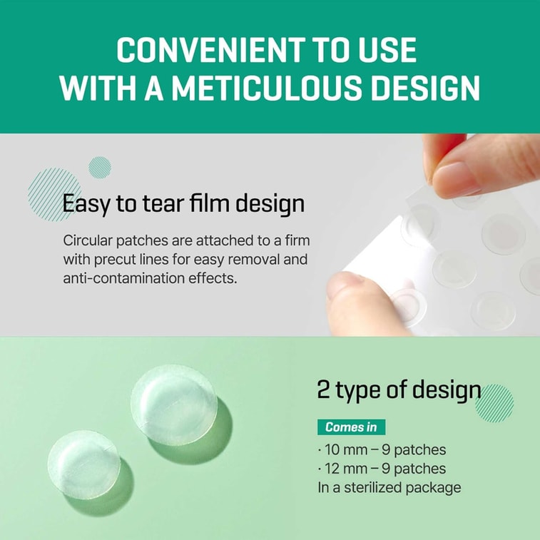 한국 썸바이미 아크네 패치 18pcs 6