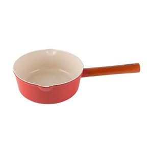 Omiza Multi Pan 7.87in Coral Non-Stick Coating Induction and Gas Compatible Multi-Cooktop