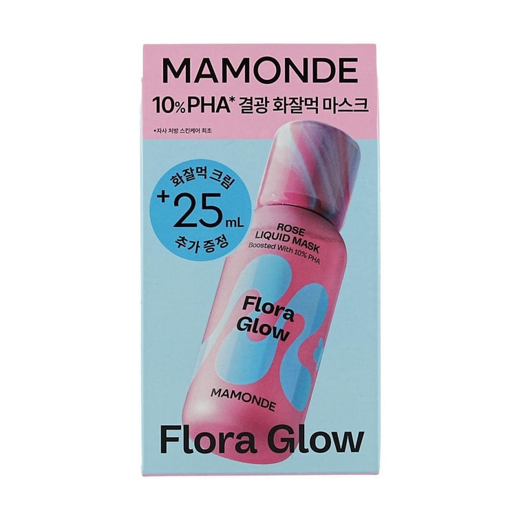 韓國MAMONDE夢妝 小奶瓶液體面膜 花植煥採薔薇透明質酸面膜 80ml 附贈玫瑰柔滑霜 25ml 溫和去閉口拋光 即刻嫩滑 改善粗糙 敏感肌可用【OY熱賣】 3