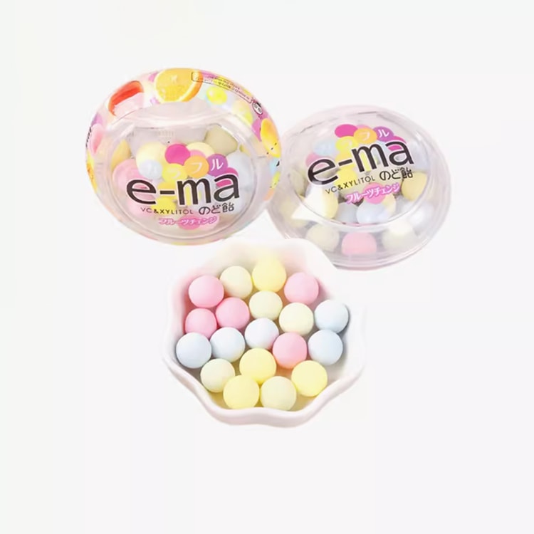 UHA E-MA Flavored Candy Multi-Fruit Flavor 33g - Yami.com