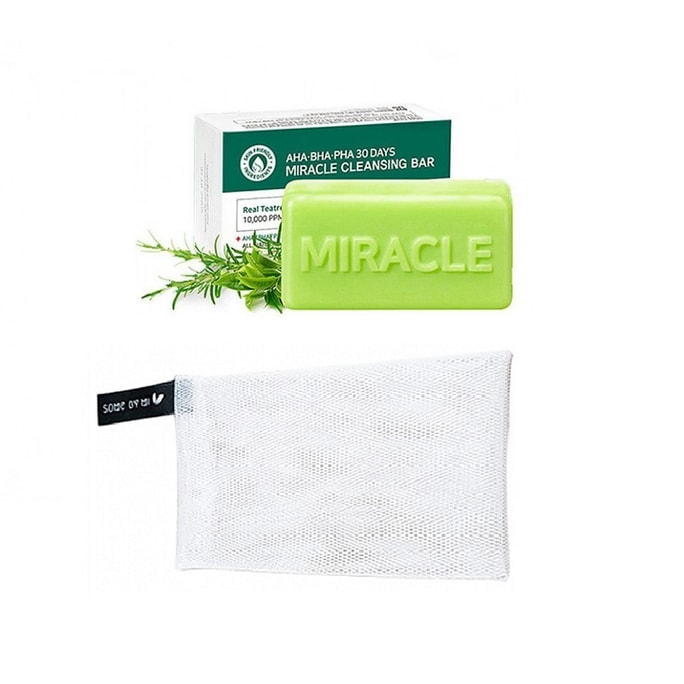 Miracle Cleansing Bar 30 Days 106g+Bubble Pouch