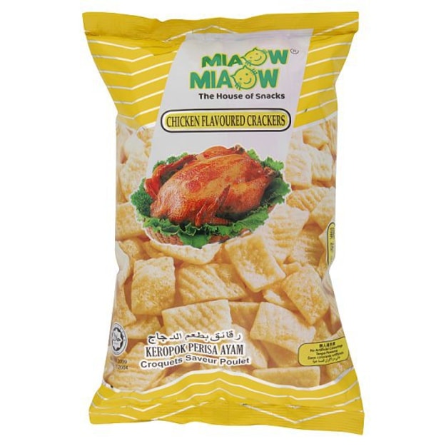 商品详情 - 【马来西亚直邮】马来西亚MIAOW MIAOW妙妙 鸡味香脆片 60g - image  0