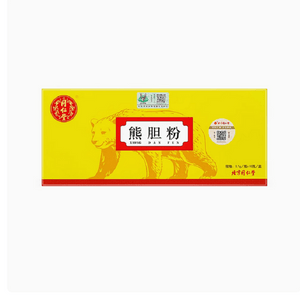 【中國直郵】北京同仁堂 熊膽粉 清熱平肝明目熊膽粉膠囊 10瓶/盒