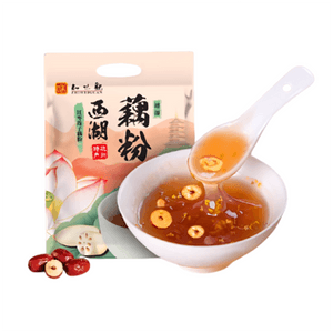 지웨이관 대추, 연꽃씨, 연근 분말 - 순수 연근 분말 - 아침 식사, 식사 대용 음료 - 항저우 특산 - 240g*1 봉지