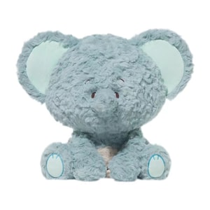 【中國直郵】 JOOKI 捉趣萌趣造型毛絨玩偶 可愛公仔/安撫娃娃/創意生日禮物-大象(坐高33CM) 1個*|預計到達時間3-4週