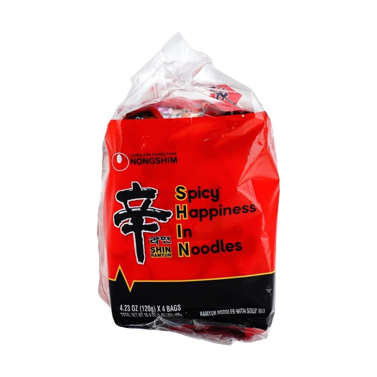Kpop Demon Hunters Premium Shin Original Ramyun-Korean Version & US Version , 9 Bags, 38oz【Package varies】 12