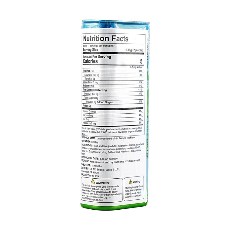 砂糖不使用ミント ジャスミンティー風味 0.83オンス *5【5個パック】 6