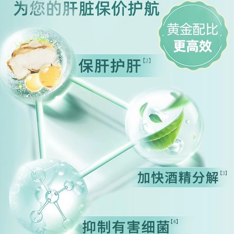 【中国直邮】仁和 甘多康护肝片养肝胶囊菊花决明子茶熬夜保健品 0.9g/片*40片 3