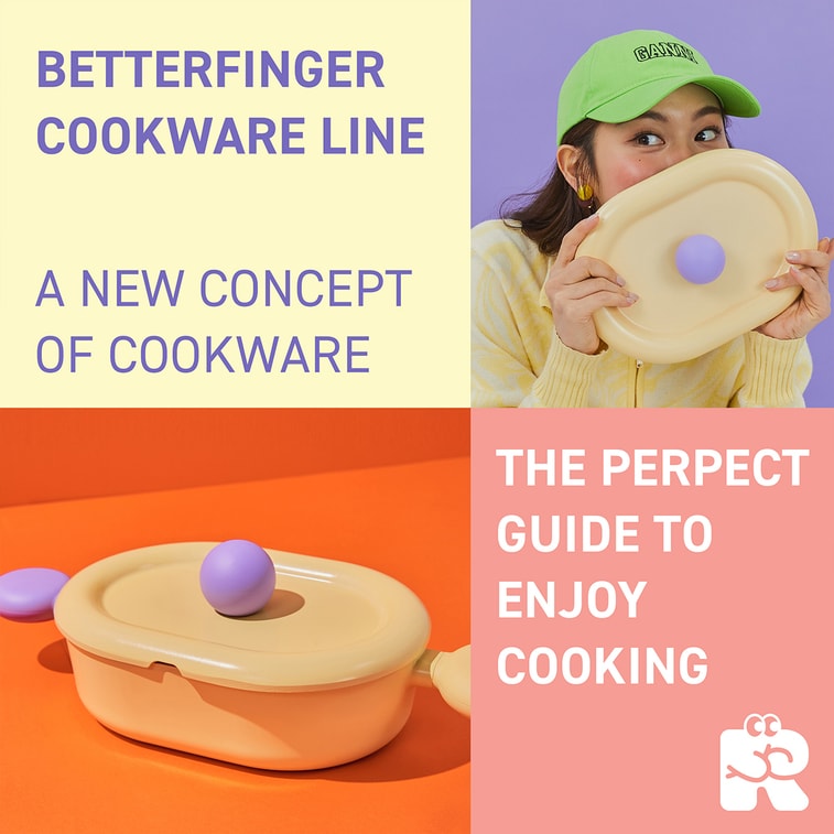 BETTER FINGER Cast Aluminum Low Oval Casserole Pot Stockpot with Lid Yellow 10" 11