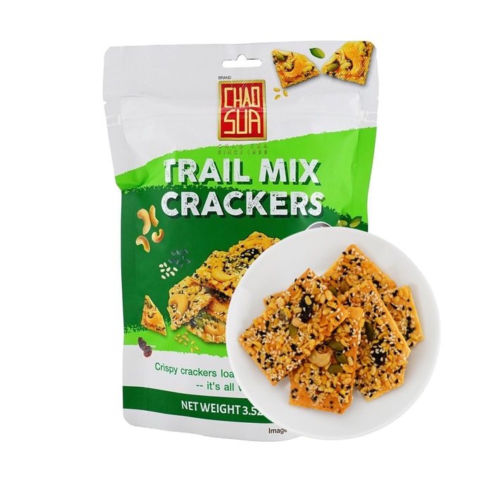 泰国CHAO SUA 座山牌  什锦坚果仁脆饼 100g【健康非油炸】