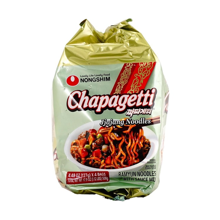 NONGSHIM Korean Chapagetti Jjajang Noodles with Chajang Black Bean