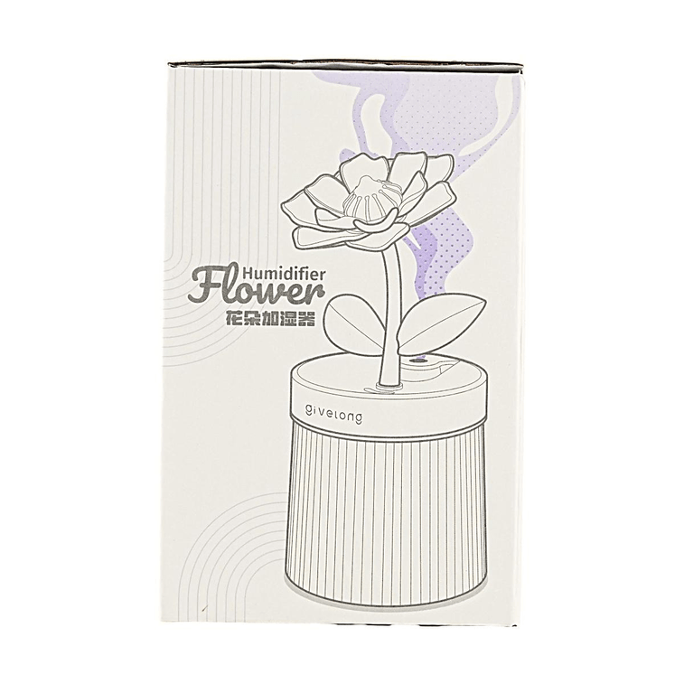 해바라기 모양 USB 충전식 가습기, 핑크색, 귀여운 디자인, 9.6×9.6×20cm 8