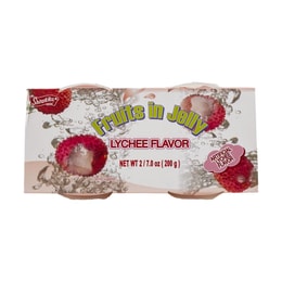 Jelly Cup Lychee Flavor 2 Cups 200g