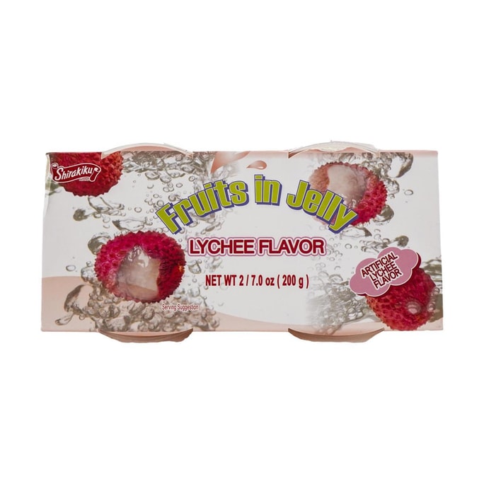 Jelly Cup Lychee Flavor 2 Cups 200g