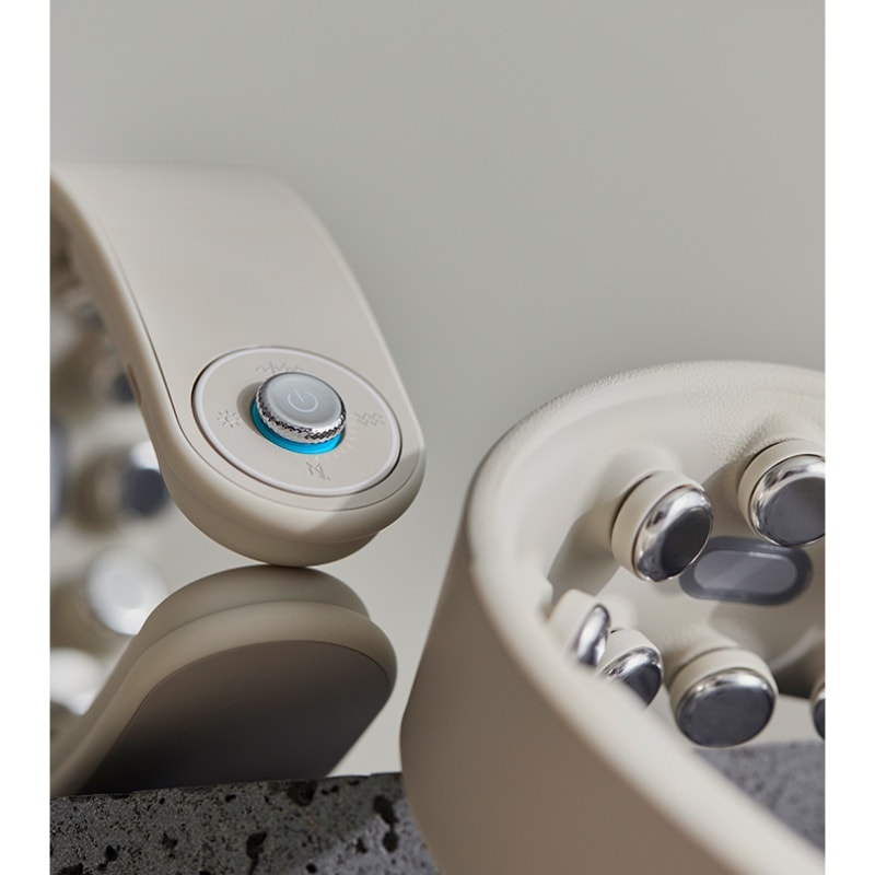 【中国直邮】 OLAYKS 颈椎按摩器肩颈按摩仪热敷脖子脉冲颈部按摩仪护颈仪 一个装