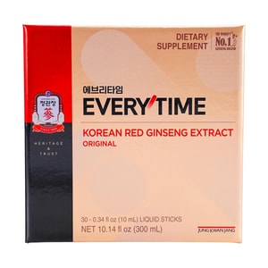 홍삼정 에브리타임 밸런스, 3000mg,30팩