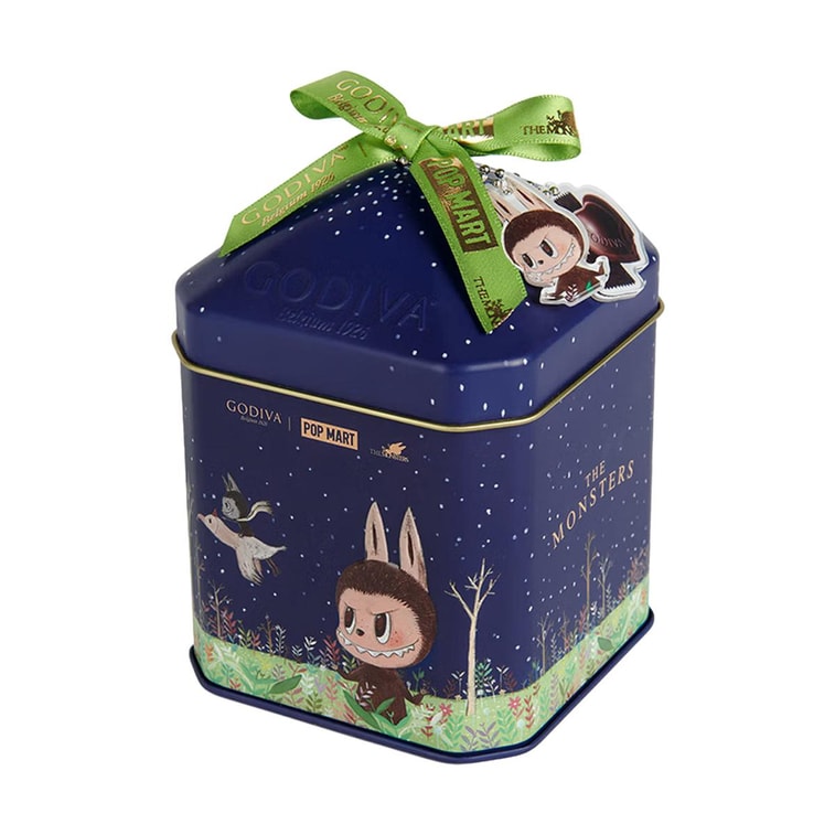 Godiva x Labubu Classic Master Series,Dark Chocolate Gift Box, 2.64 oz [Limited Edition Collaboration] 4