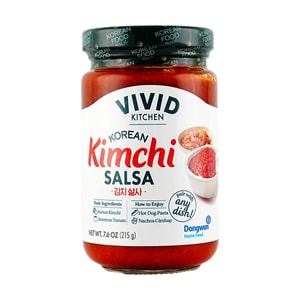 Kimchi Salsa - Korean Fusion Marinades & Dipping Sauces, Perfect for Toppings, Cooking, Grilling , 7.6 oz