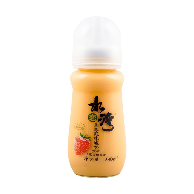 抖音网红奶嘴式酸奶】水恋湾风味酸奶草莓味280ml - 亚米 抖音网红奶嘴式酸奶】水恋湾风味酸奶草莓味280ml - 亚米