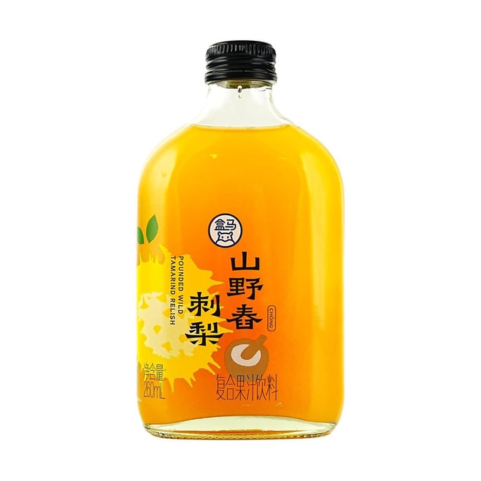 盒马 山野舂刺梨复合果汁饮料 260ml【亚米独家】