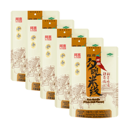 【Value Pack】Sichuan-Style Rice Noodle Soup - 5 Packs* 9.52oz