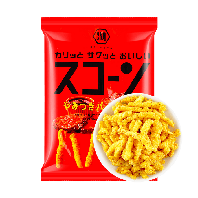 日本KOIKEYA湖池屋 薯条 烧烤味 78g