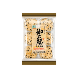 台湾欣叶 御大福 芝麻麻薯 180g