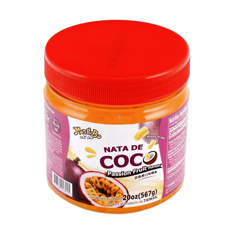 台湾MONGBO 百香果味椰果 567g【奶茶甜品饮品小料】 4