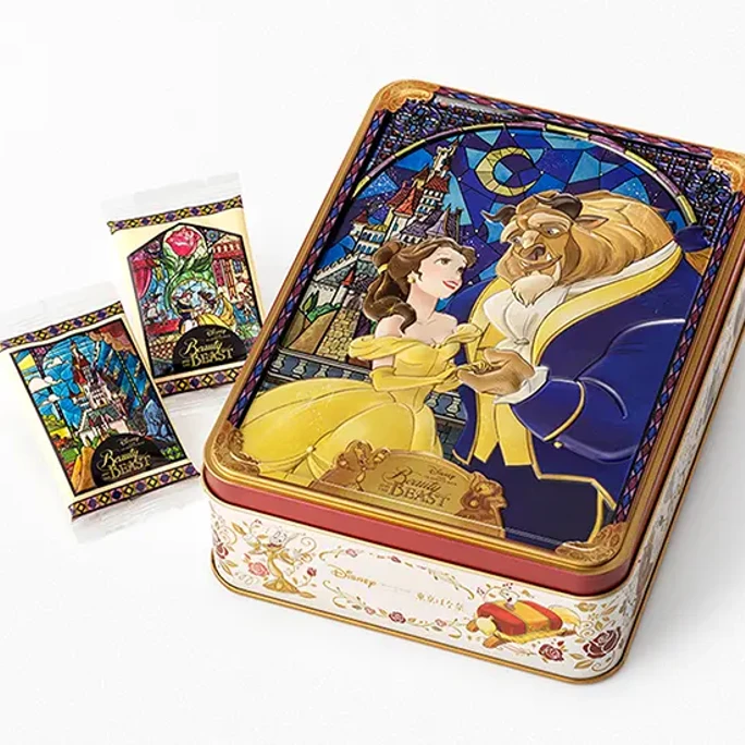 TOKYO BANANA x DISNEY Beauty and the Beast Sandwich Cheese Biscuits 28 PCs