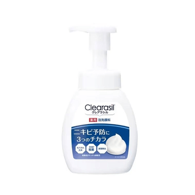 中国直送】 アメリカ CLEARASIL 日本 アクネケア果酸洗顔フォーム
